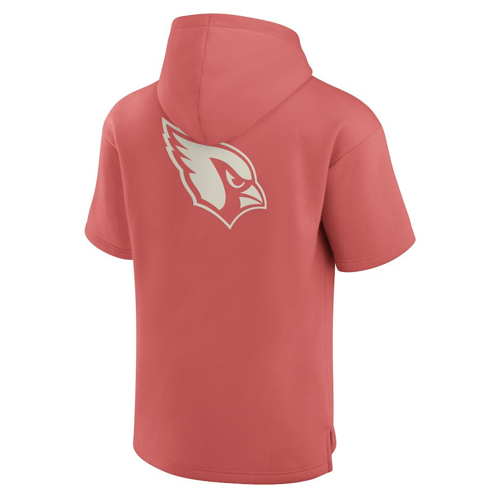 Arizona Cardinals Elements Future Ground Lettering Short Sleeve Pullover Hoodie - Red sale