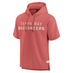 Tampa Bay Buccaneers Elements Future Ground Lettering Short Sleeve Pullover Hoodie - Red online