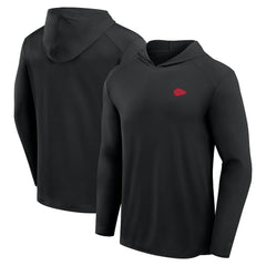 Kansas City Chiefs Front Office Power Mono Long Sleeve Hoodie T-Shirt - Black cheap