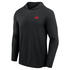 Kansas City Chiefs Front Office Power Mono Long Sleeve Hoodie T-Shirt - Black cheap