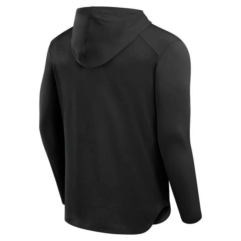 Kansas City Chiefs Front Office Power Mono Long Sleeve Hoodie T-Shirt - Black cheap