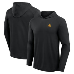 Pittsburgh Steelers Front Office Power Mono Long Sleeve Hoodie T-Shirt - Black outlet
