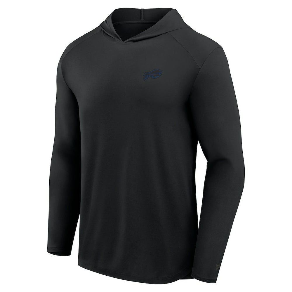 Buffalo Bills Front Office Power Mono Long Sleeve Hoodie T-Shirt - Black for sale