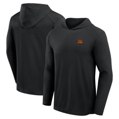Cincinnati Bengals Front Office Power Mono Long Sleeve Hoodie T-Shirt - Black on sale
