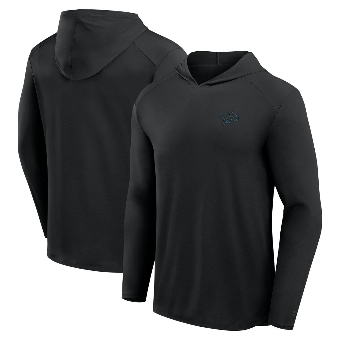 Detroit Lions Front Office Power Mono Long Sleeve Hoodie T-Shirt - Black for sale