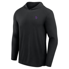 Minnesota Vikings Front Office Power Mono Long Sleeve Hoodie T-Shirt - Black sale