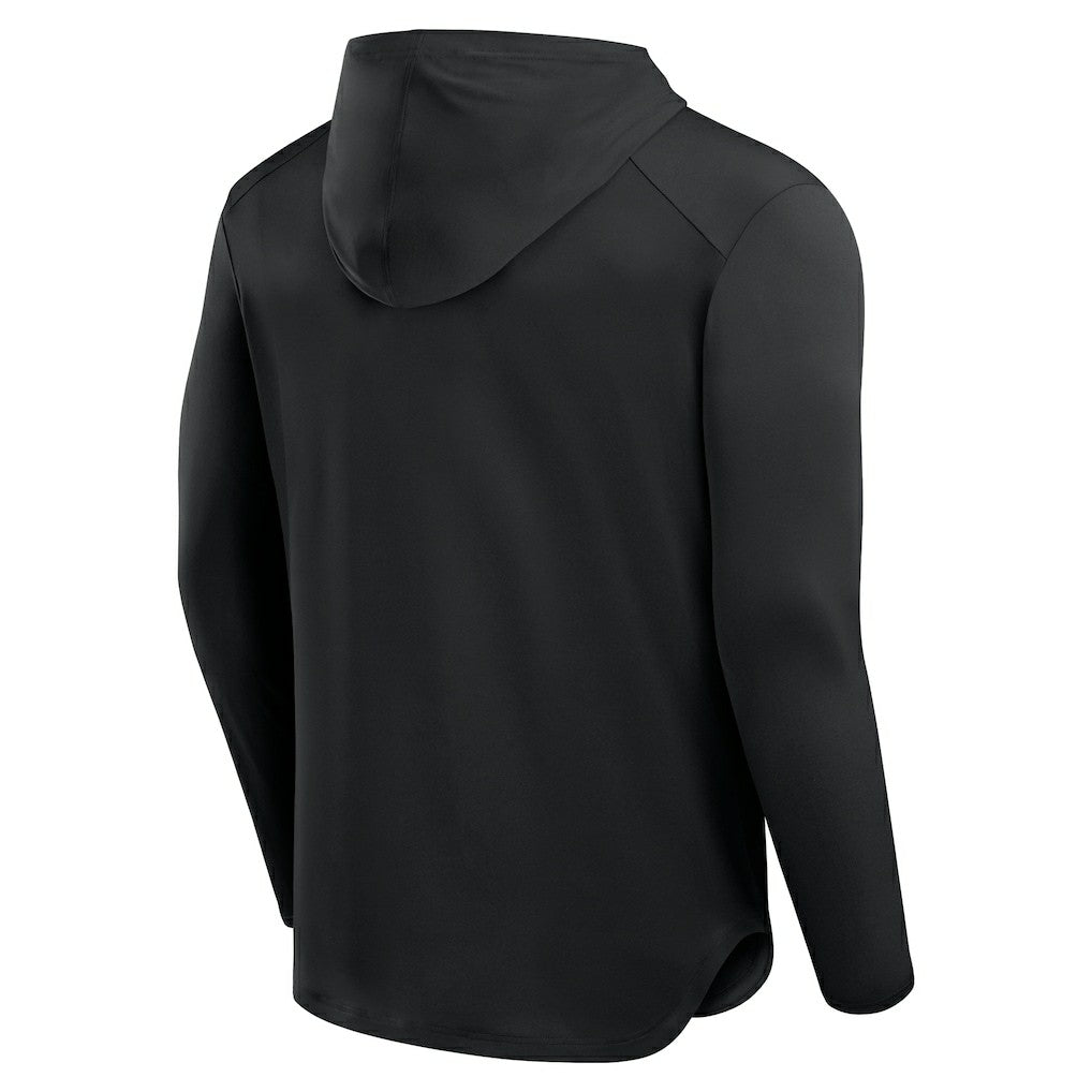 Jacksonville Jaguars Front Office Power Mono Long Sleeve Hoodie T-Shirt - Black on sale