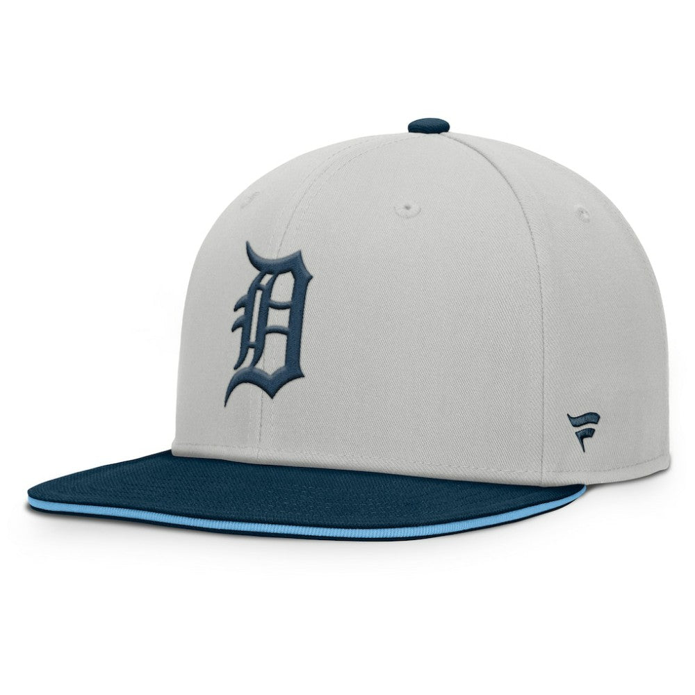 Detroit Tigers Knuckleball Snapback Hat - Gray