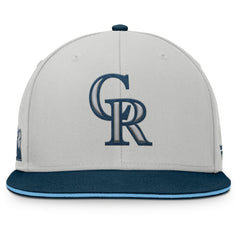 Colorado Rockies Knuckleball Snapback Hat - Gray