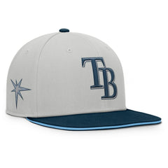 Tampa Bay Rays Knuckleball Snapback Hat - Gray