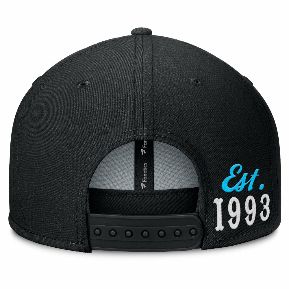 Miami Marlins Walk-Off Bullpen Snapback Hat - Black