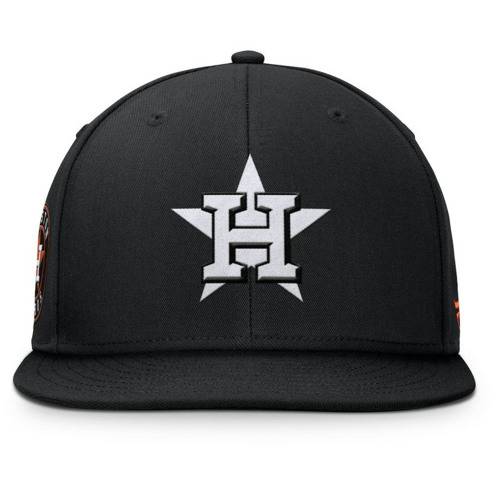 Houston Astros Walk-Off Bullpen Snapback Hat - Black