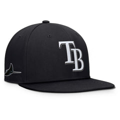 Tampa Bay Rays Walk-Off Bullpen Snapback Hat - Black