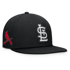 St. Louis Cardinals Walk-Off Bullpen Snapback Hat - Black