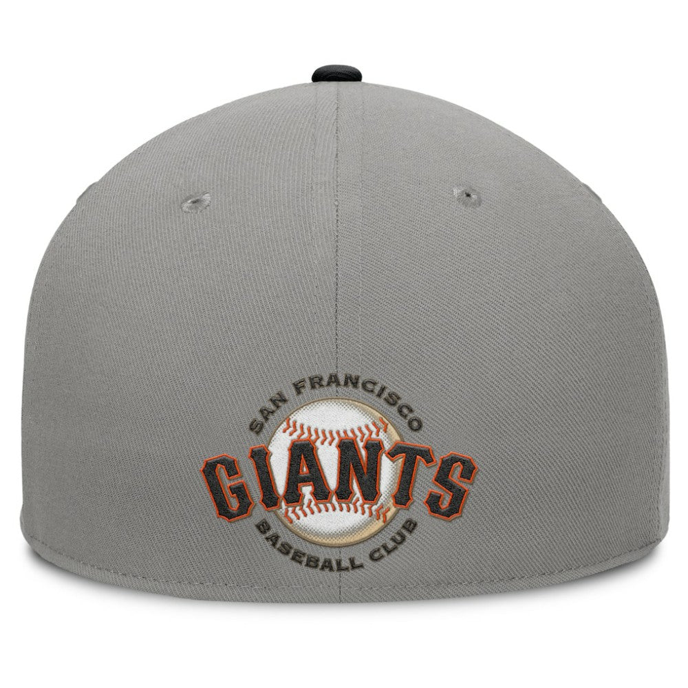San Francisco Giants Clubhouse Dugout Fitted Hat - Gray/Black