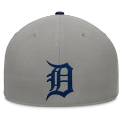 Detroit Tigers Clubhouse Dugout Fitted Hat - Gray/Navy
