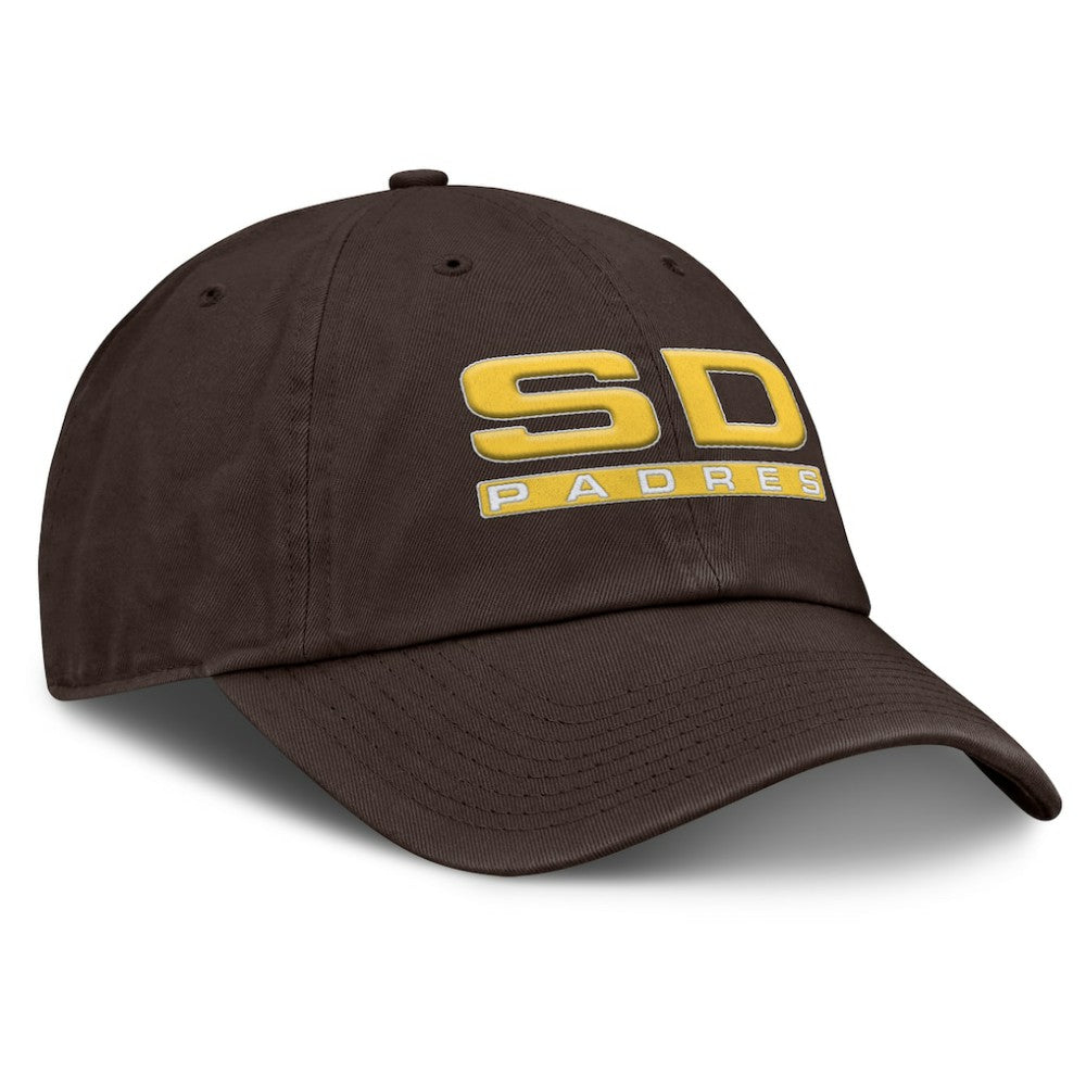 San Diego Padres Women's Fly Out Adjustable Hat - Brown