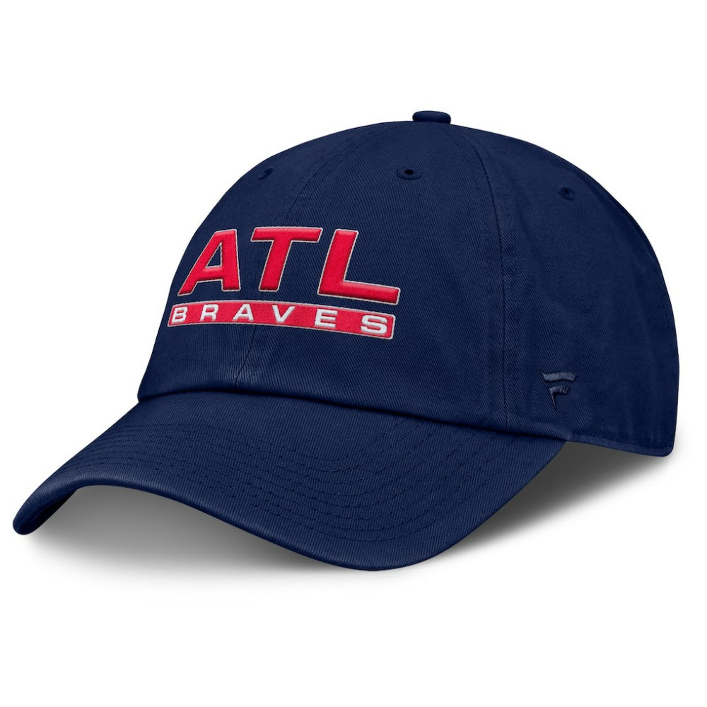 Atlanta Braves Women's Fly Out Adjustable Hat - Navy