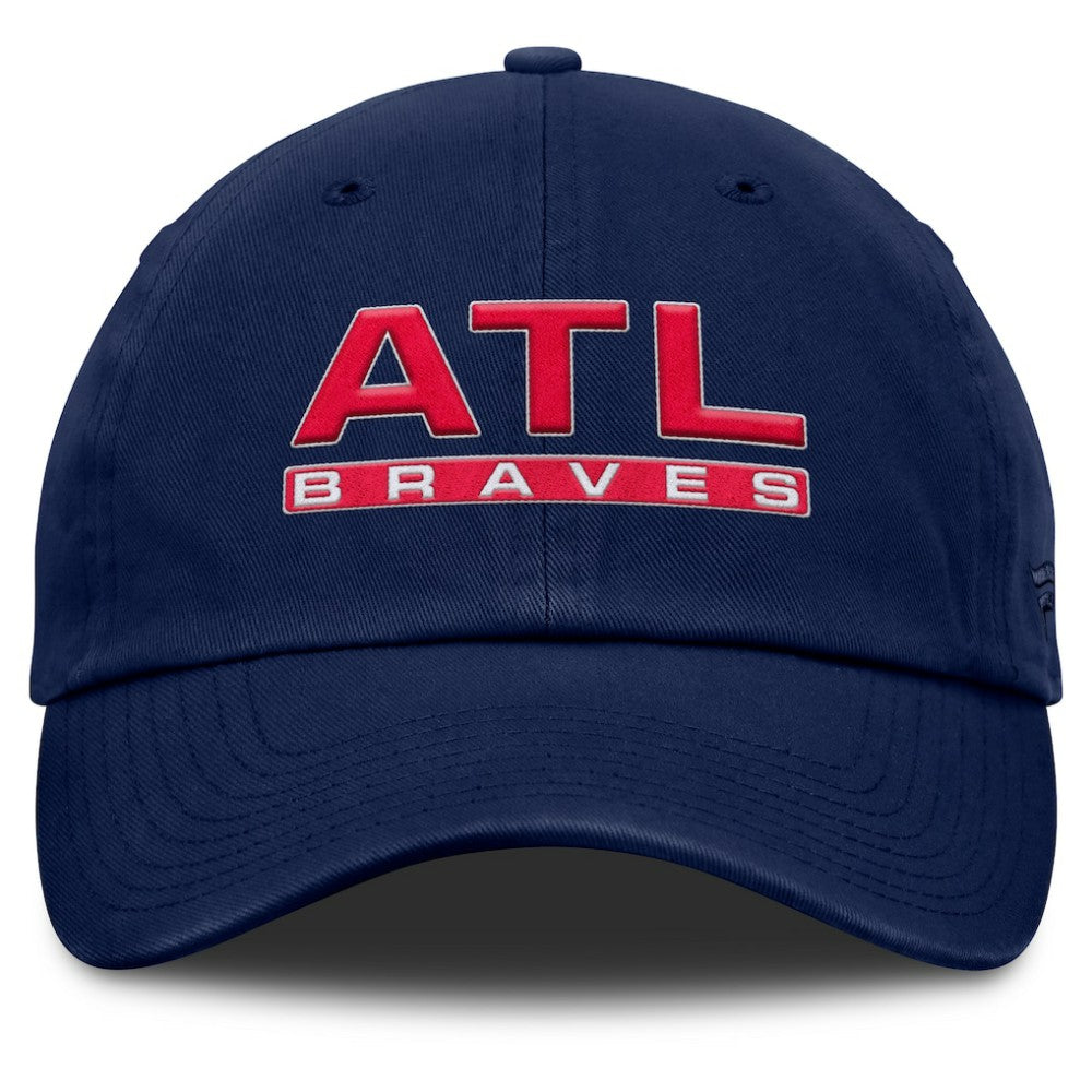 Atlanta Braves Women's Fly Out Adjustable Hat - Navy