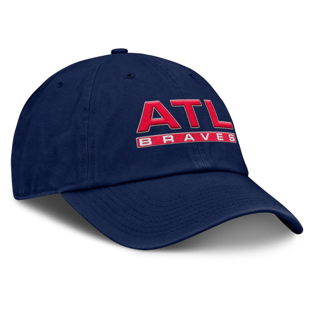 Atlanta Braves Women's Fly Out Adjustable Hat - Navy