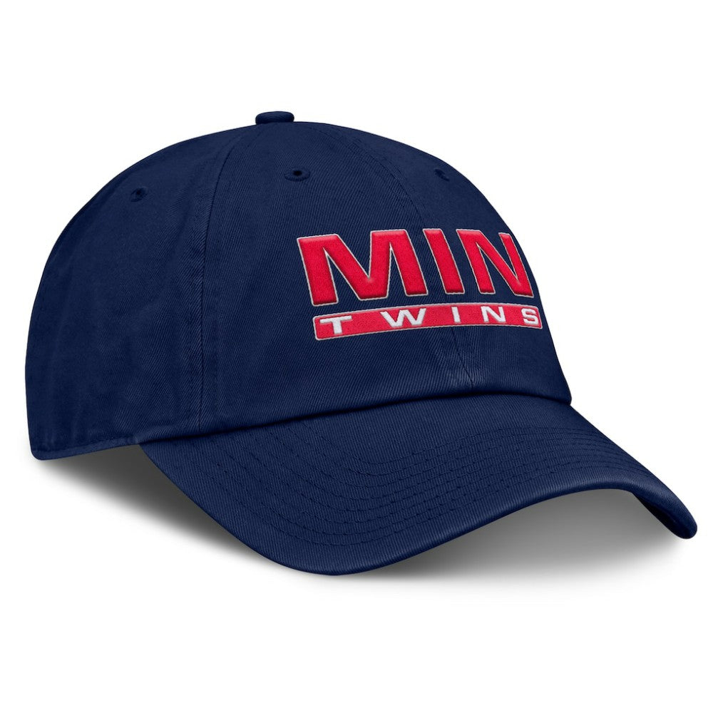 Minnesota Twins Women's Fly Out Adjustable Hat - Navy