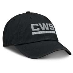 Chicago White Sox Women's Fly Out Adjustable Hat - Black