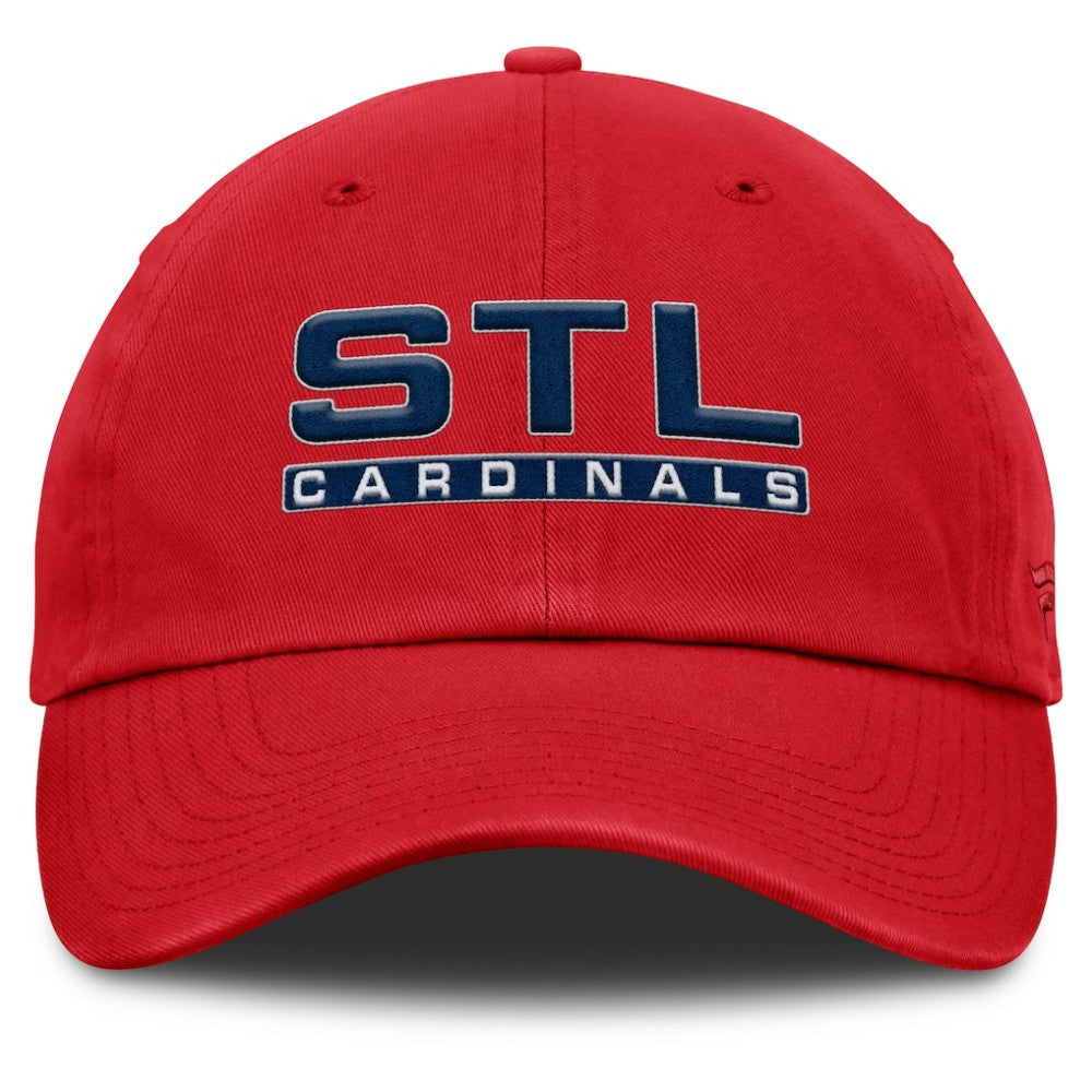 St. Louis Cardinals Women's Fly Out Adjustable Hat - Red