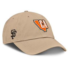 San Francisco Giants Women's Cooperstown Collection Adjustable Hat - Tan