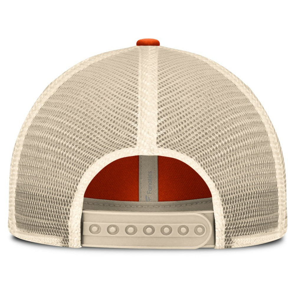 Houston Astros Cooperstown Collection Eastbound Mesh Adjustable Hat - Orange/Natural