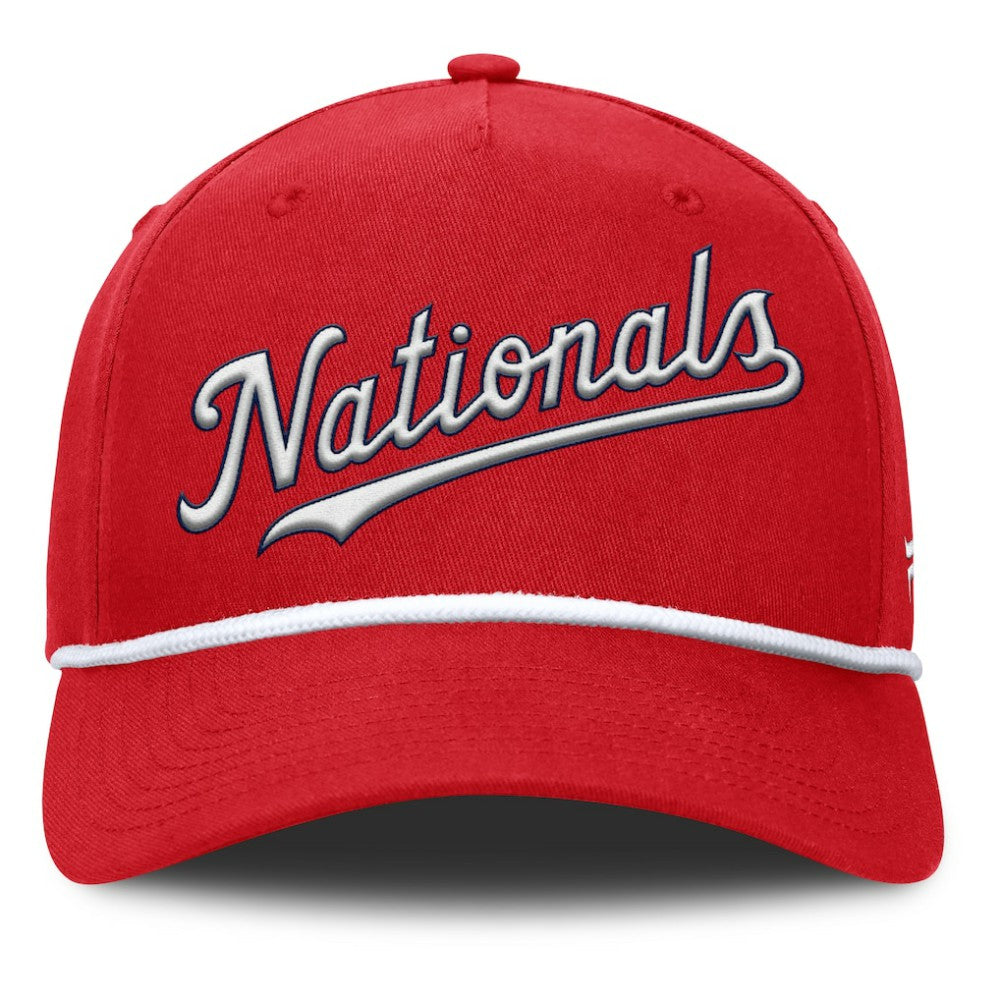 Washington Nationals Clubhouse Foul Ball A-Frame Adjustable Hat - Red