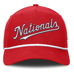 Washington Nationals Clubhouse Foul Ball A-Frame Adjustable Hat - Red
