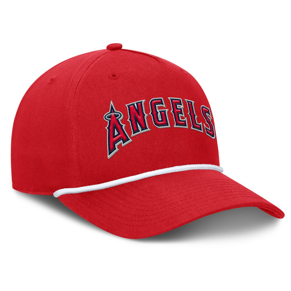 Los Angeles Angels Clubhouse Foul Ball A-Frame Adjustable Hat - Red