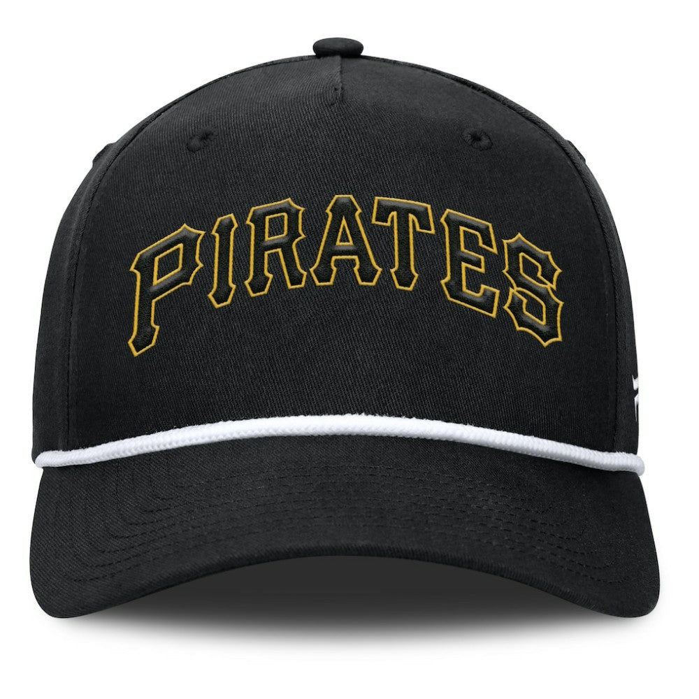Pittsburgh Pirates Clubhouse Foul Ball A-Frame Adjustable Hat - Black