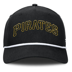 Pittsburgh Pirates Clubhouse Foul Ball A-Frame Adjustable Hat - Black