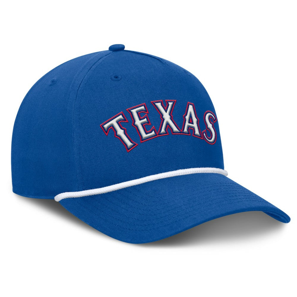 Texas Rangers Clubhouse Foul Ball A-Frame Adjustable Hat - Royal