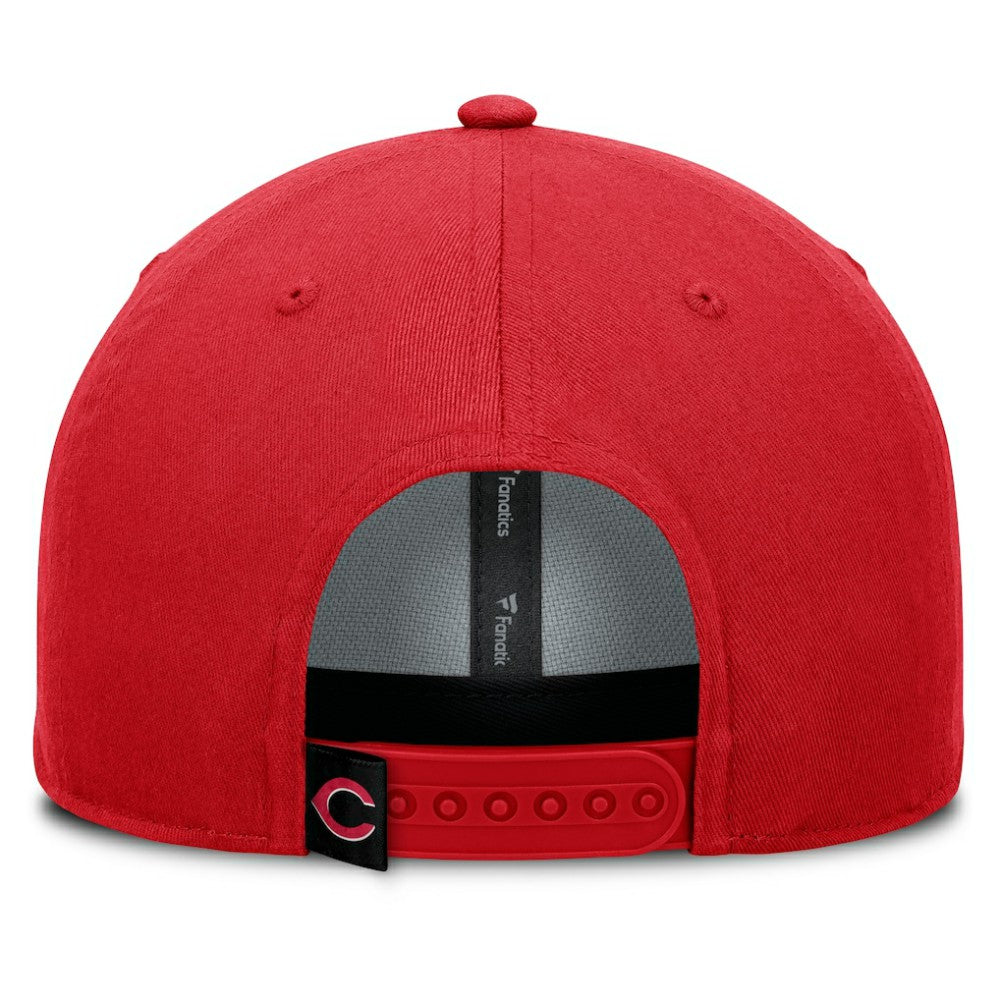 Cincinnati Reds Clubhouse Foul Ball A-Frame Adjustable Hat - Red