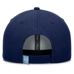 Tampa Bay Rays Clubhouse Foul Ball A-Frame Adjustable Hat - Navy