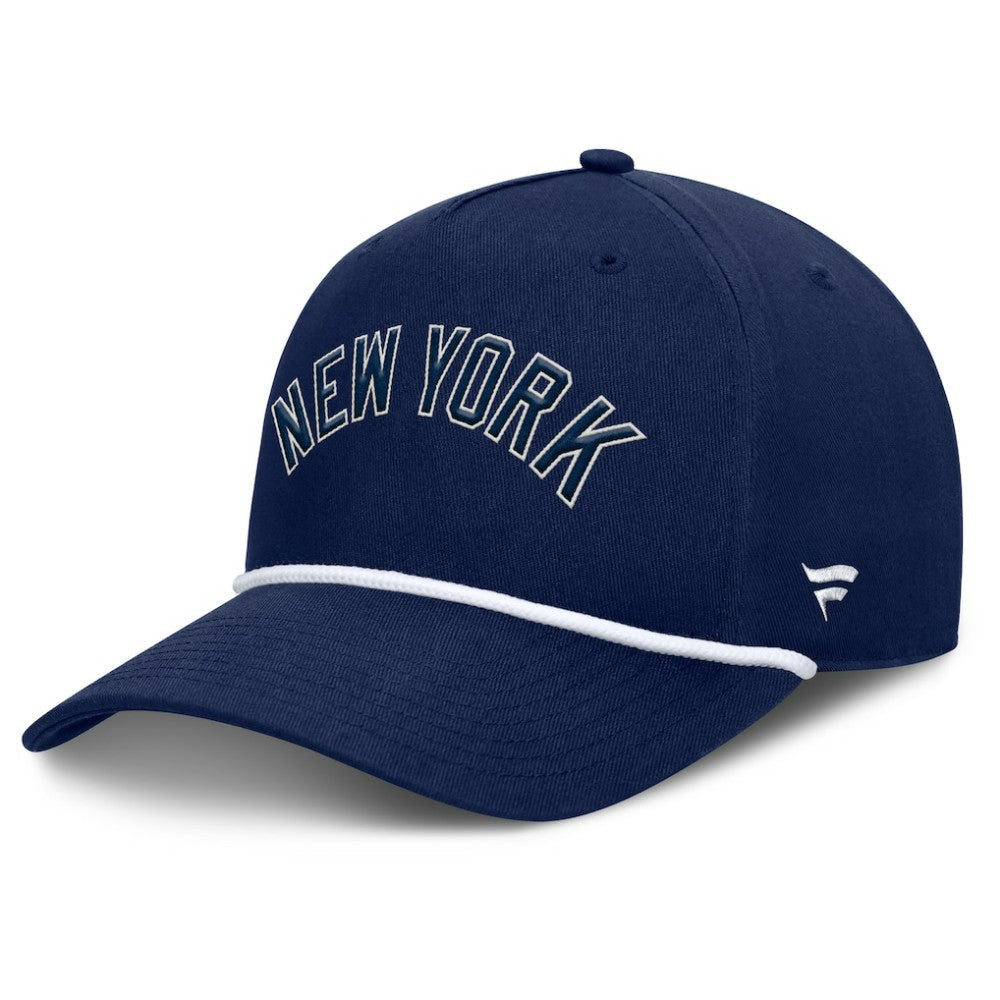 New York Yankees Clubhouse Foul Ball A-Frame Adjustable Hat - Navy