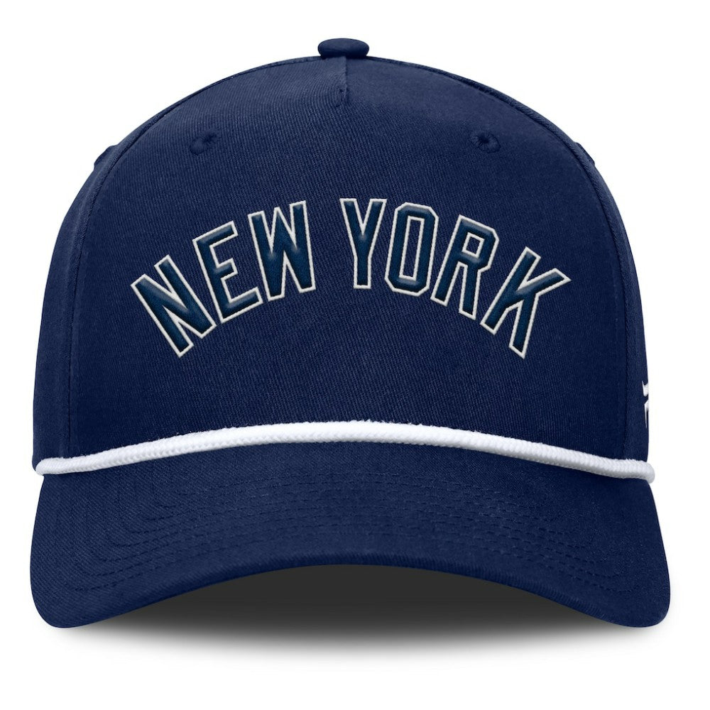 New York Yankees Clubhouse Foul Ball A-Frame Adjustable Hat - Navy