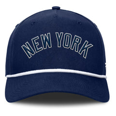 New York Yankees Clubhouse Foul Ball A-Frame Adjustable Hat - Navy