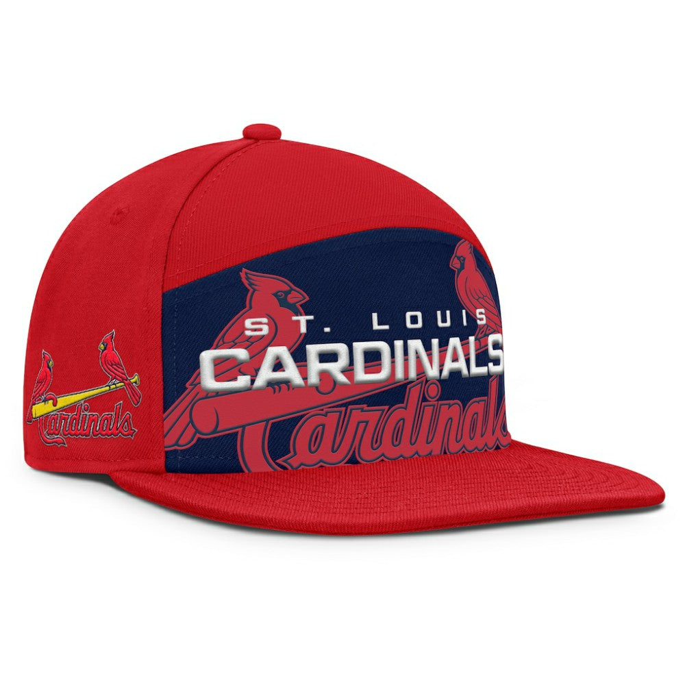 St. Louis Cardinals Clubhouse Splitter Snapback Hat - Red/Navy