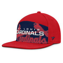 St. Louis Cardinals Clubhouse Splitter Snapback Hat - Red/Navy