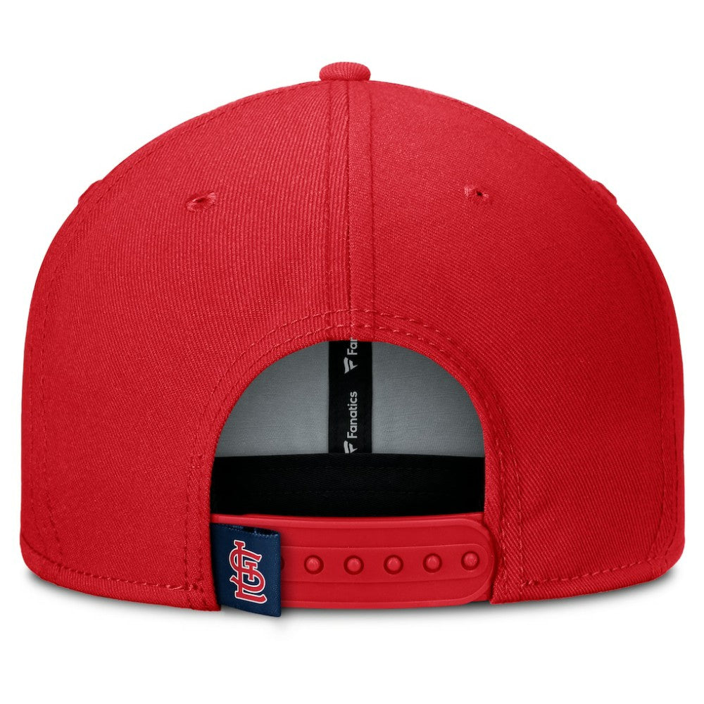 St. Louis Cardinals Clubhouse Splitter Snapback Hat - Red/Navy