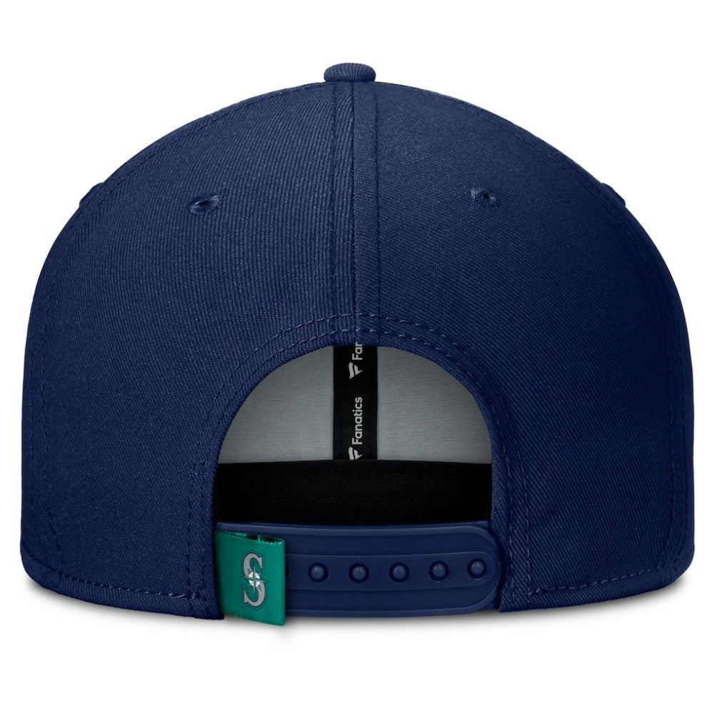 Seattle Mariners Clubhouse Splitter Snapback Hat - Navy/Teal