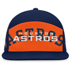 Houston Astros Clubhouse Splitter Snapback Hat - Navy/Orange