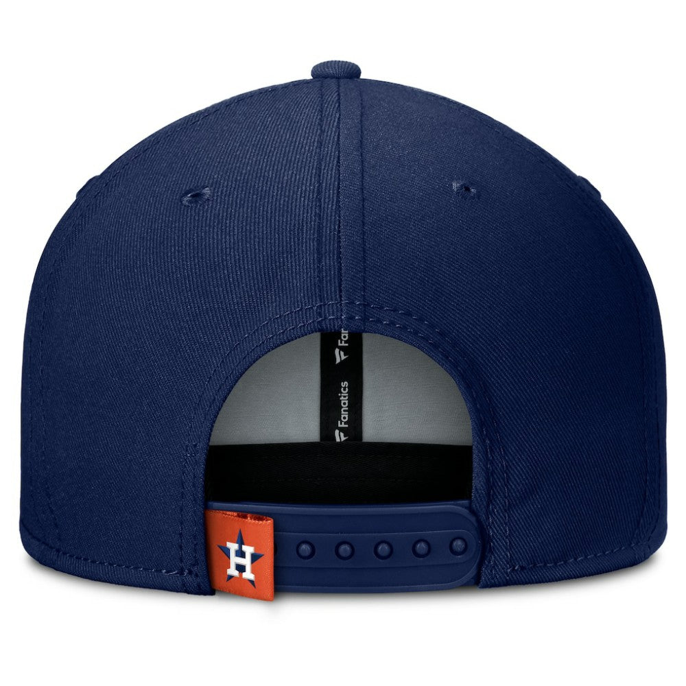 Houston Astros Clubhouse Splitter Snapback Hat - Navy/Orange