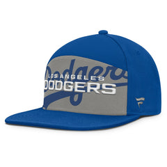 Los Angeles Dodgers Clubhouse Splitter Snapback Hat - Royal/Gray