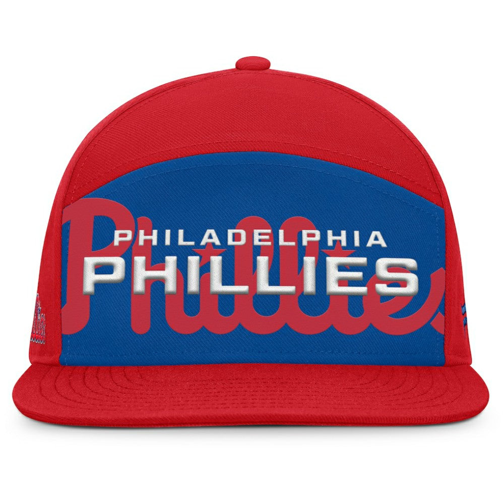 Philadelphia Phillies Clubhouse Splitter Snapback Hat - Red/Royal