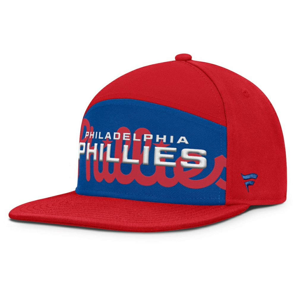 Philadelphia Phillies Clubhouse Splitter Snapback Hat - Red/Royal