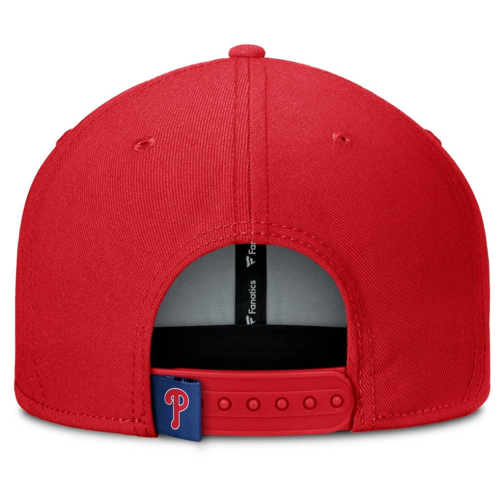 Philadelphia Phillies Clubhouse Splitter Snapback Hat - Red/Royal
